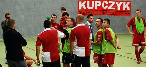 mecz 5 kolejki ekstraklasy futsaluy Kupczyk Kraków - Clearex Chorzów