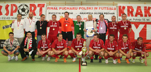 Finał Pucharu Polski w futsalu sezon 2007/2008 Kupczyk Kraków - Akademia Słowa Poznań