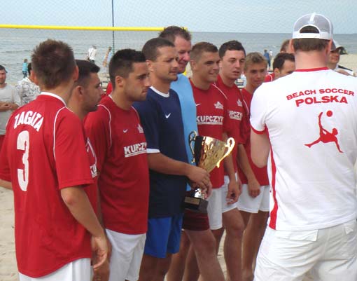 Kupczyk w finale Complex Beach soccer Cup
