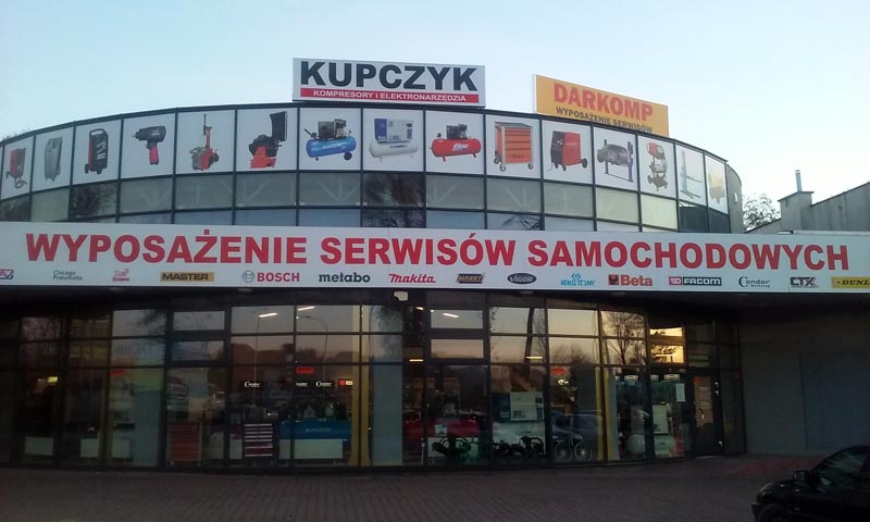 Ekspozycja w Kielcach przy ul. Krakowskiej 293