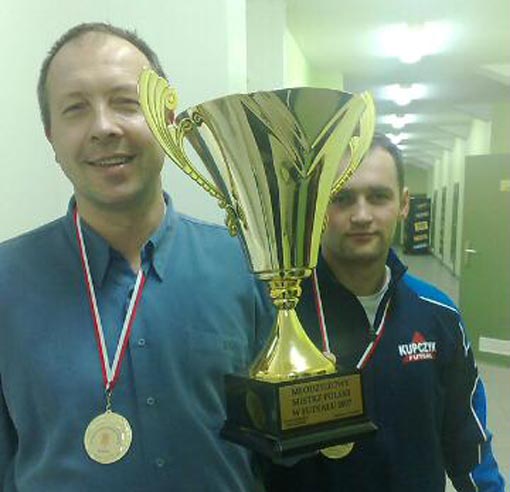 Zdobycie tytułu Mistrza Polski U-21 przez zespół Kupczyk Kraków - 16 grudnia 2007