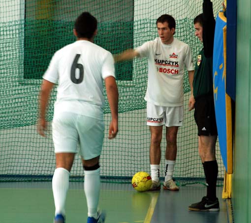 Artur Nazarewicz (z nr 6) i Piotr Kłaput