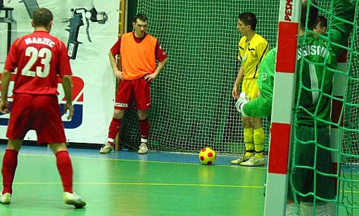 Kupczyk w meczu z Inpulsem