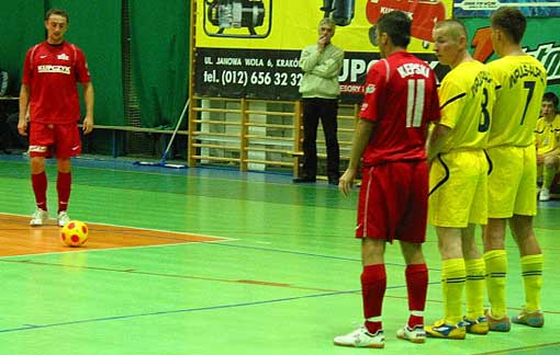 Kupczyk w meczu z Inpulsem
