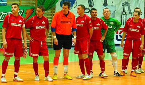 Kupczyk w meczu z Inpulsem
