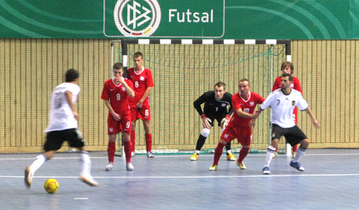 Mecz Biemcy - Polska w futsalu
