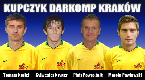 Tomasz Kozieł, sylwester Kryger, Piotr Powroźnik i MArcin Pawłowski