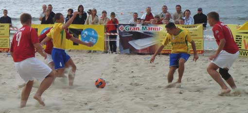 Kupczyk w finale Complex Beach soccer Cup